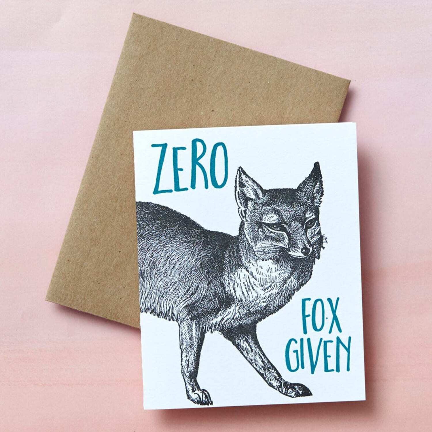 Zero Fox Card