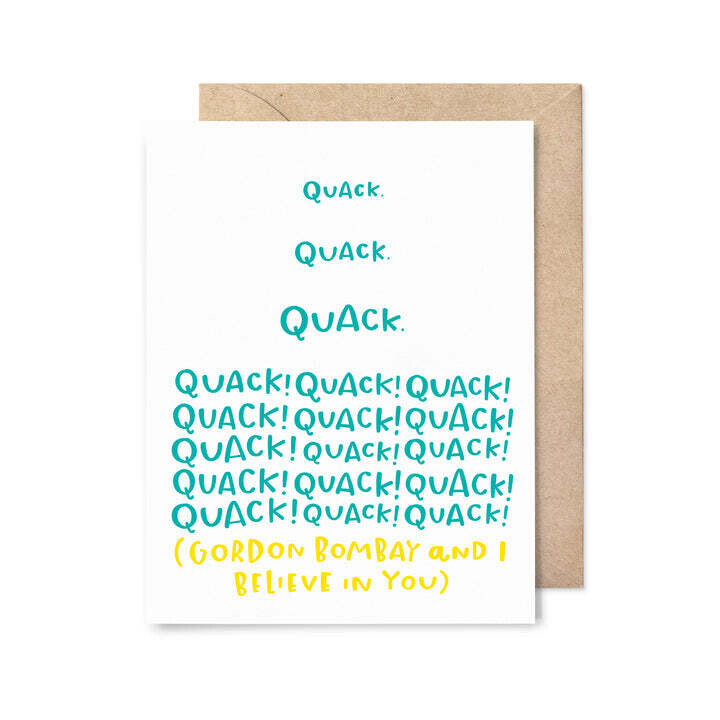 Quack Quack Card