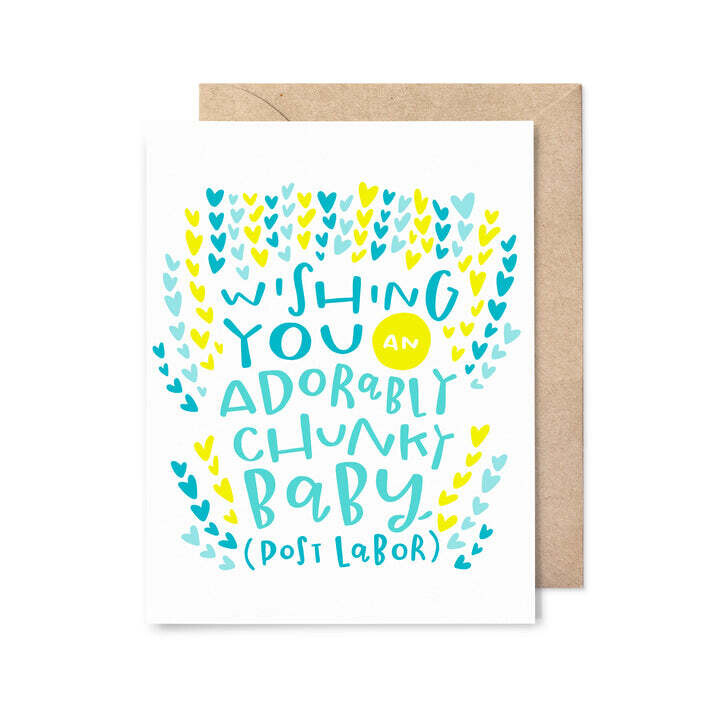 Chunky Baby Card