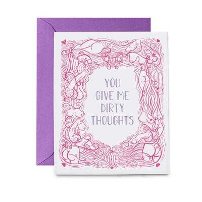Dirty Thoughts Card