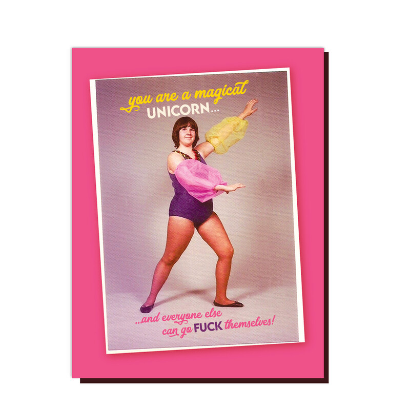 Magical Unicorn Card