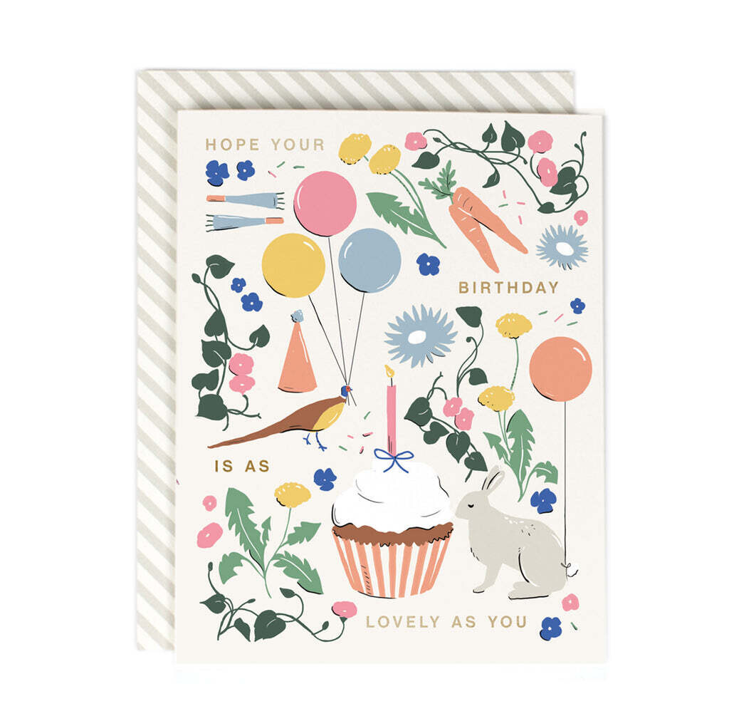 HB lovely as you card