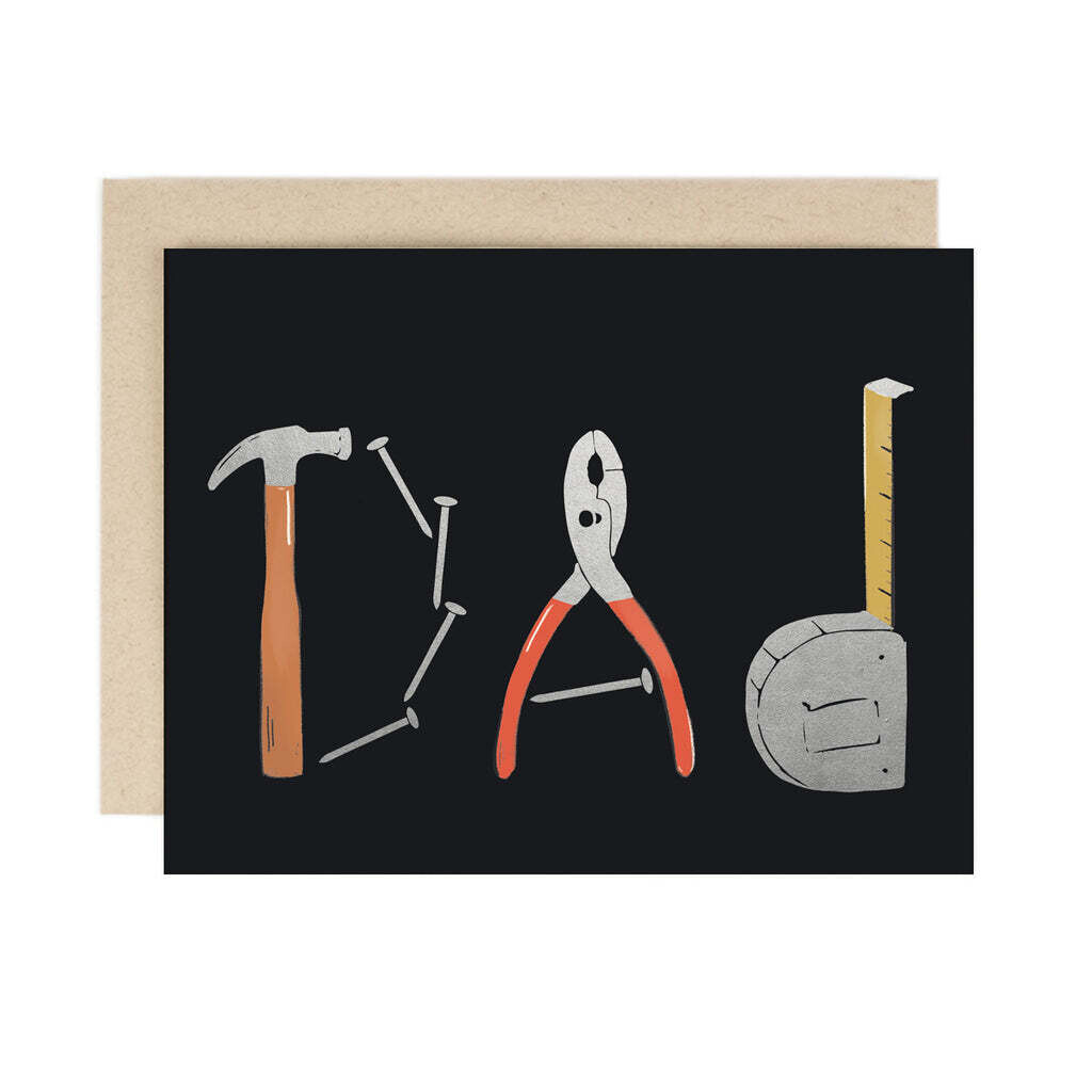 Dad tools card