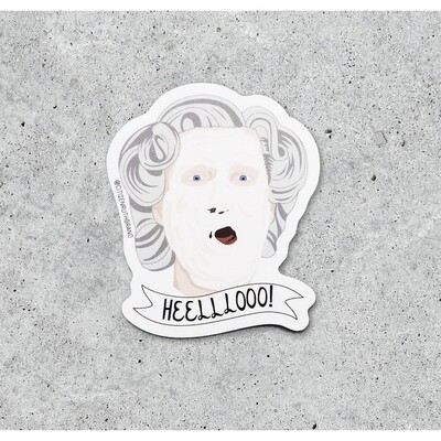 Mrs. Doubtfire Sticker