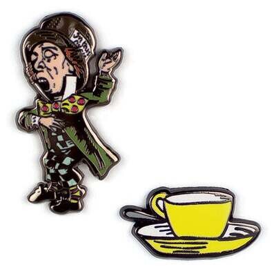 Mad Hatter Pin Set