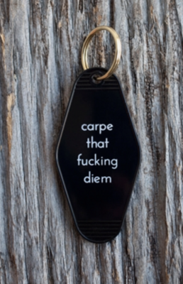 Carpe Key Tag