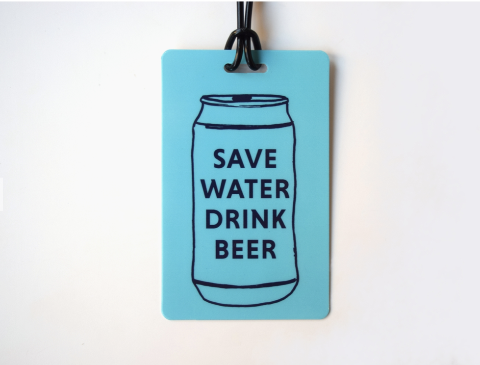 Save Water Tag