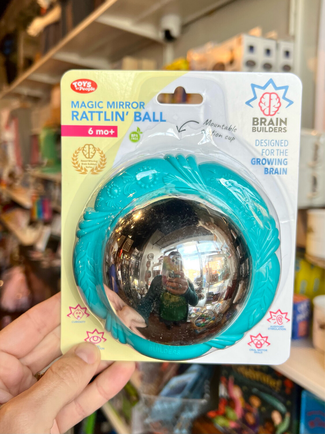 Magic Mirror Rattlin' Ball