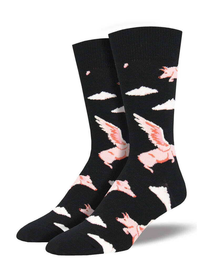 Flying Pig-Men's Socks