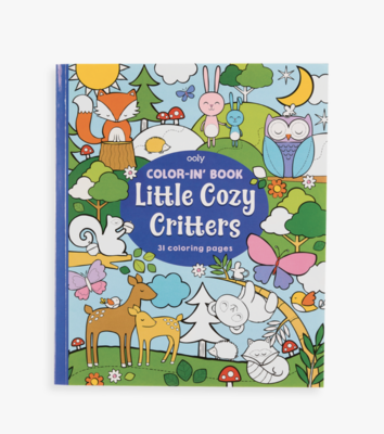 Color-in Book:Cozy Critters