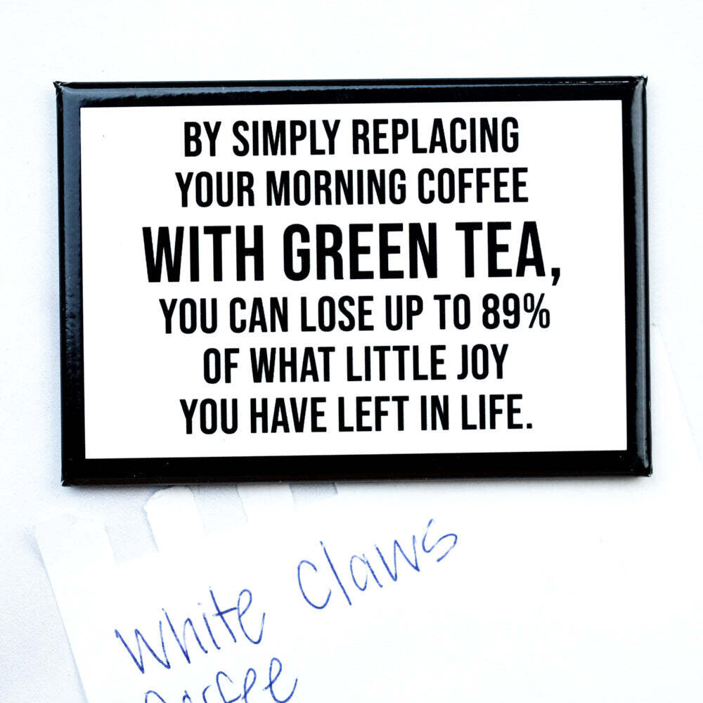 Green Tea Magnet
