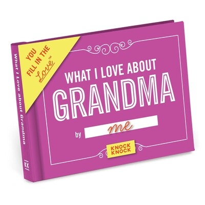 Love about Grandma Book