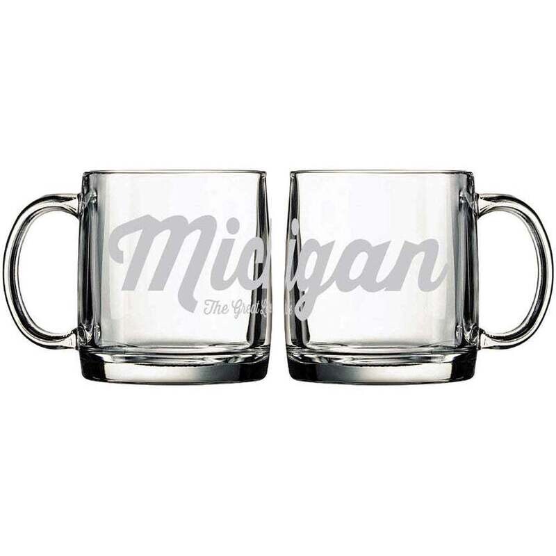 Mich Glass Mug Mich Glass Mug