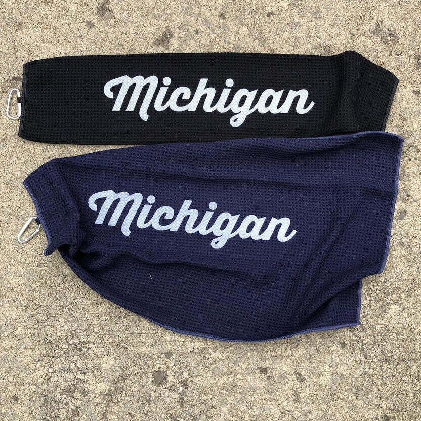 Michigan Golf Towel