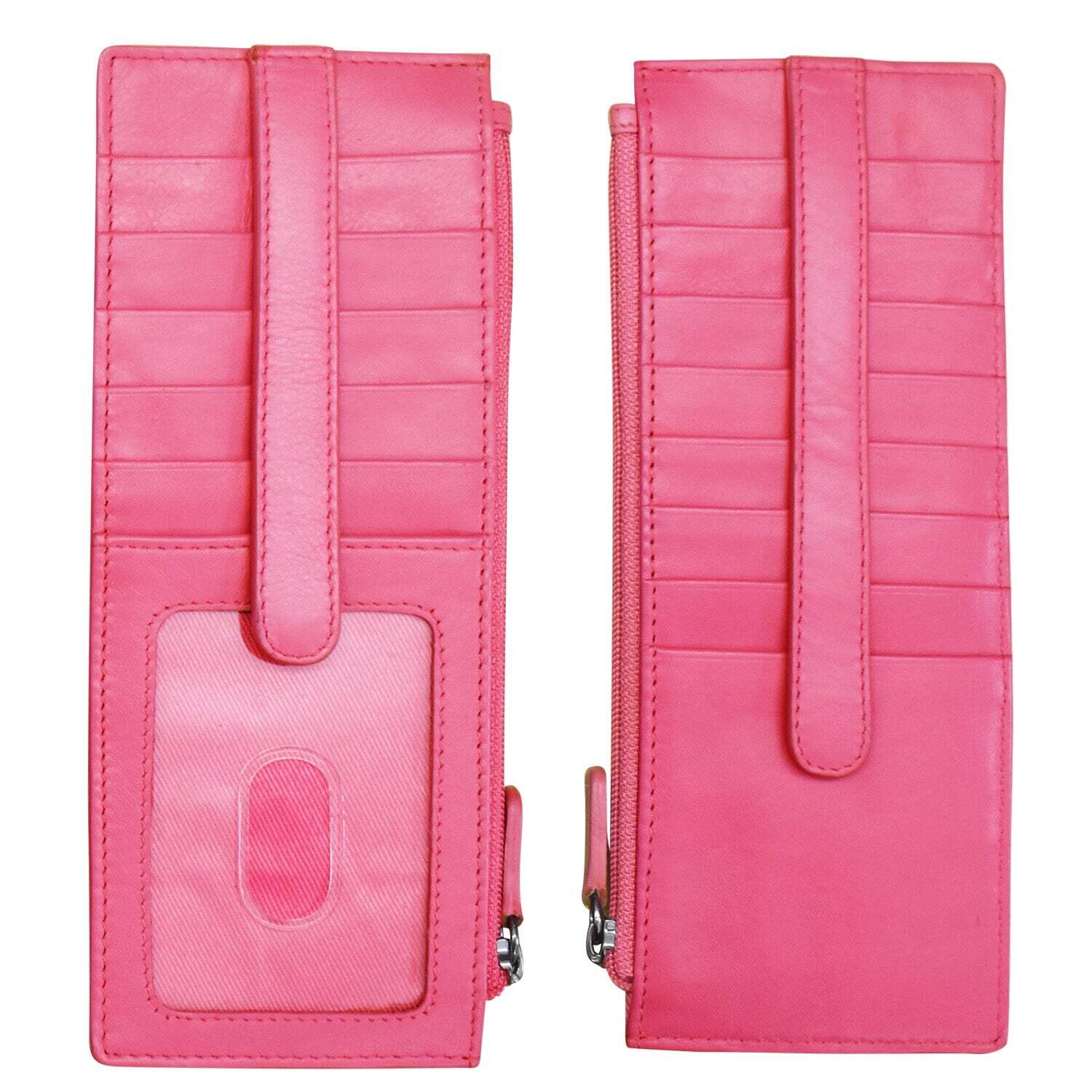 Double Sided Card Holder-Pink
