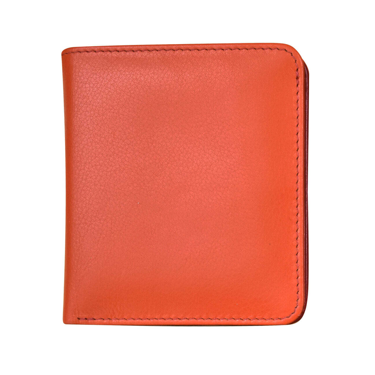Two Tone Wallet-Orange/Red