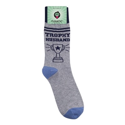 Trophy Husband Grey Socks