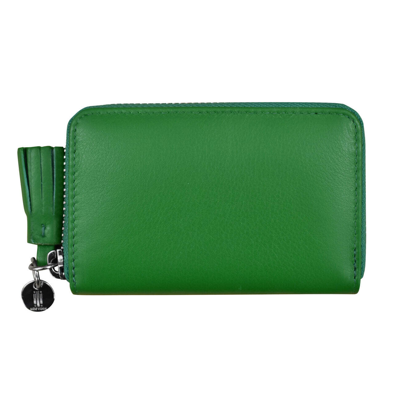 Zip Around Green Wallet