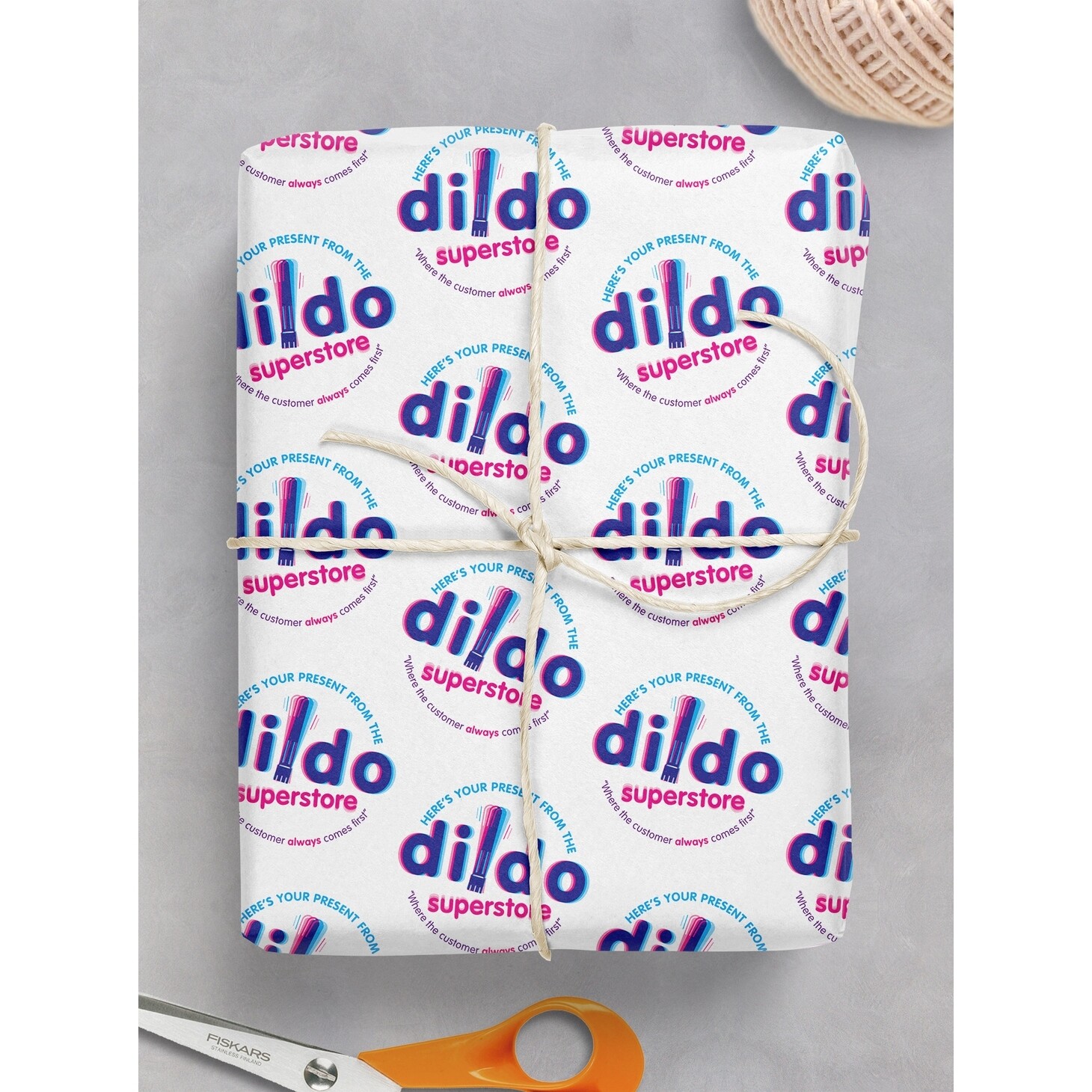 Dildo Print Gift Wrap