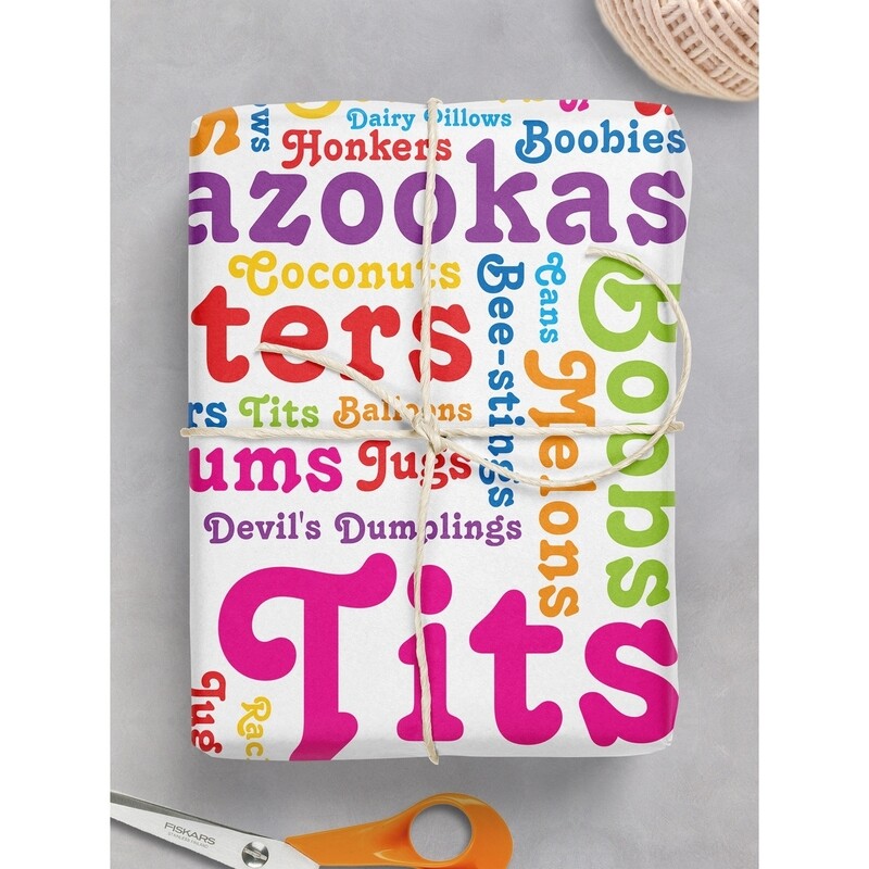 Tit Word Gift Wrap