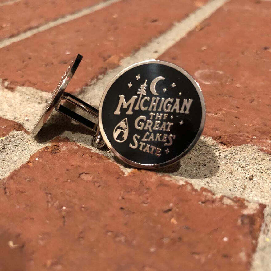 Michigan Vintage Cuff Links