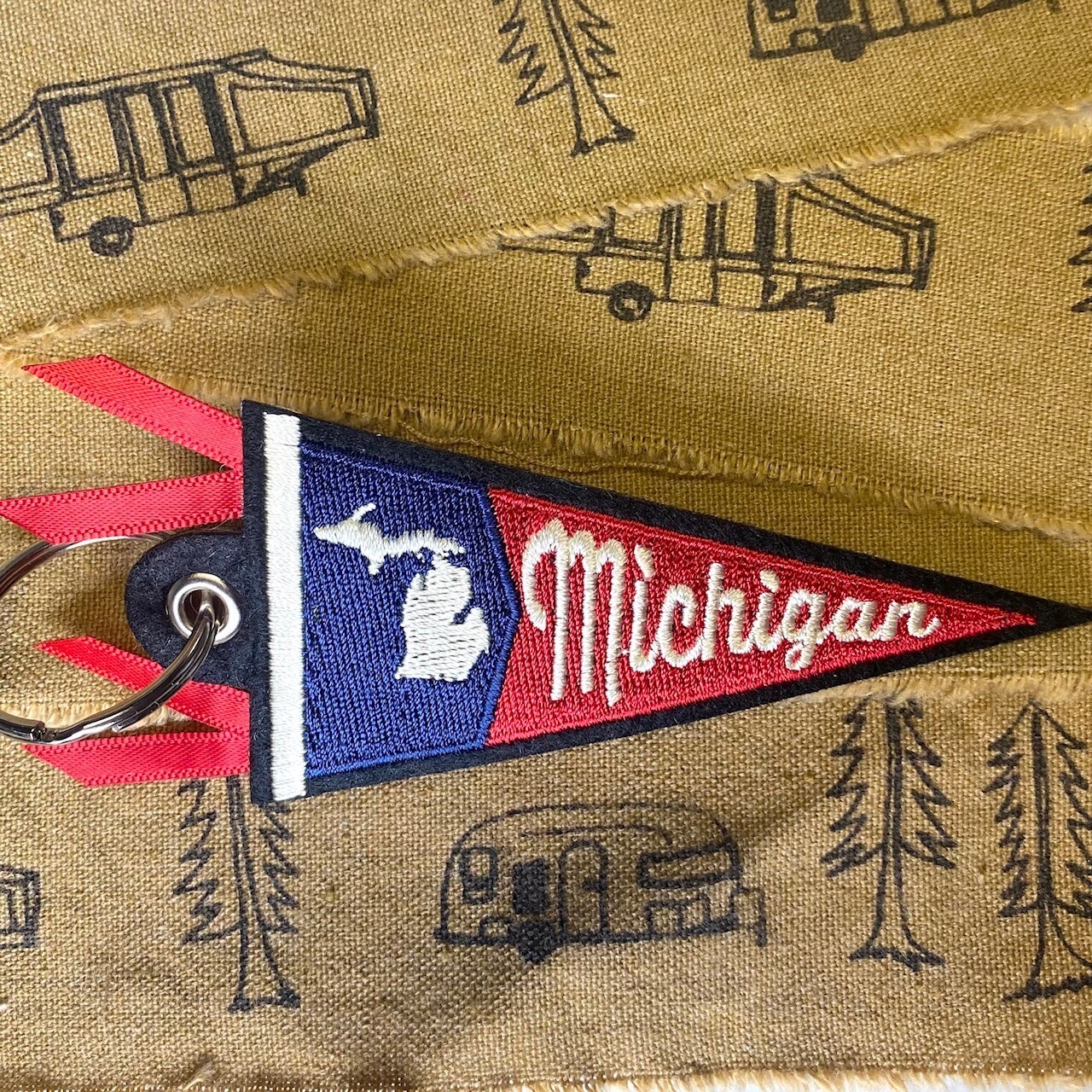 Pennant Key Chain