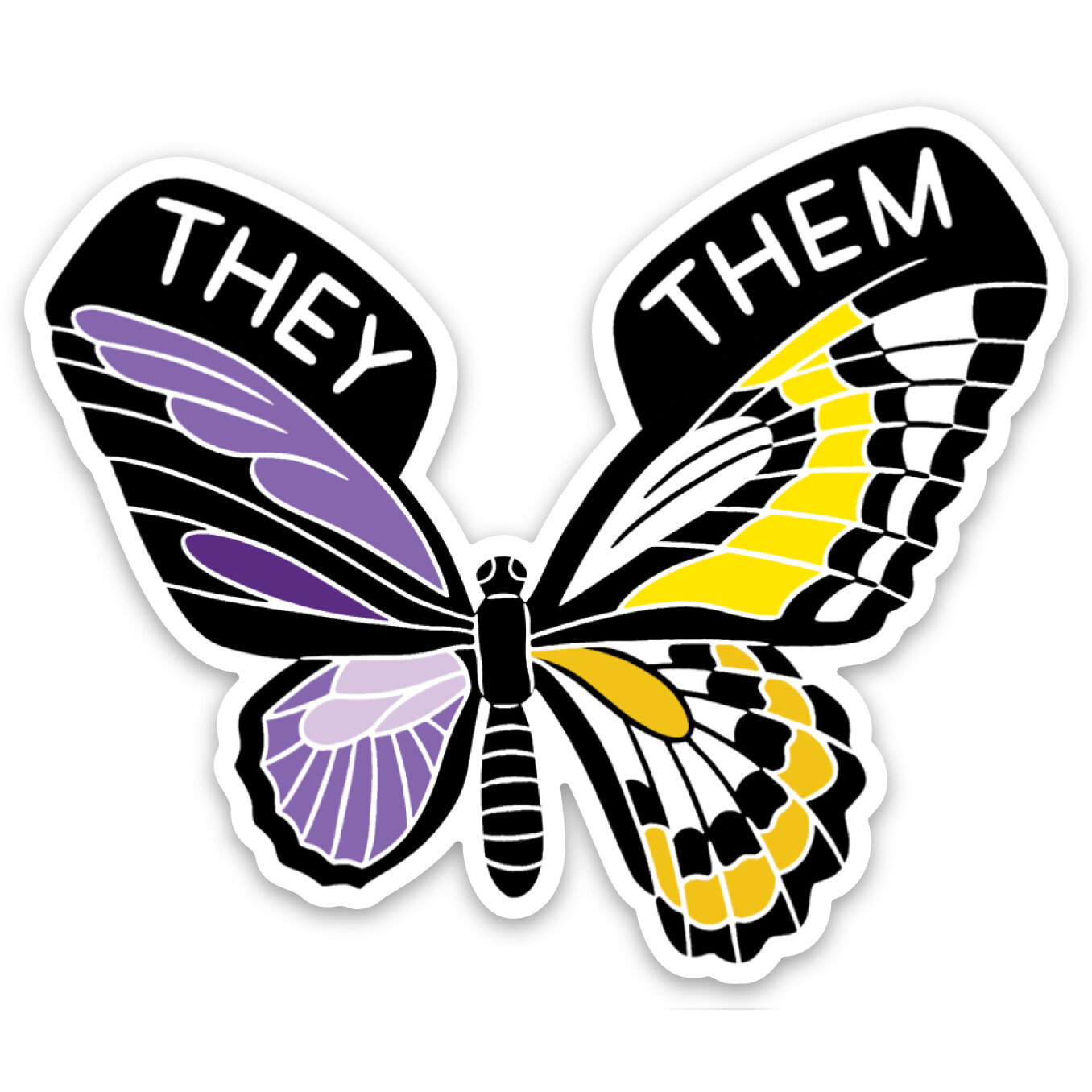 They/Them Butterfly