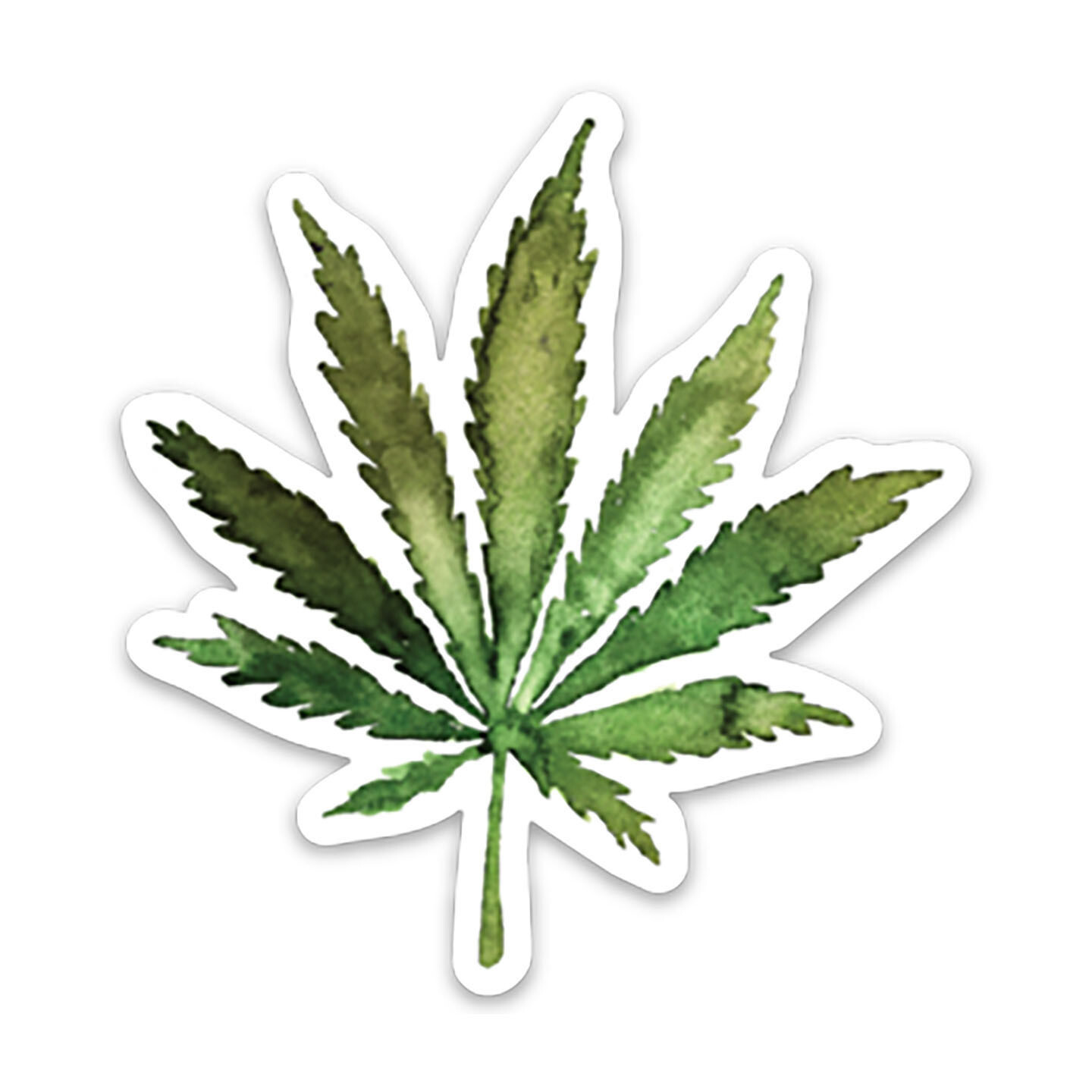 AJ Cannabis Sticker