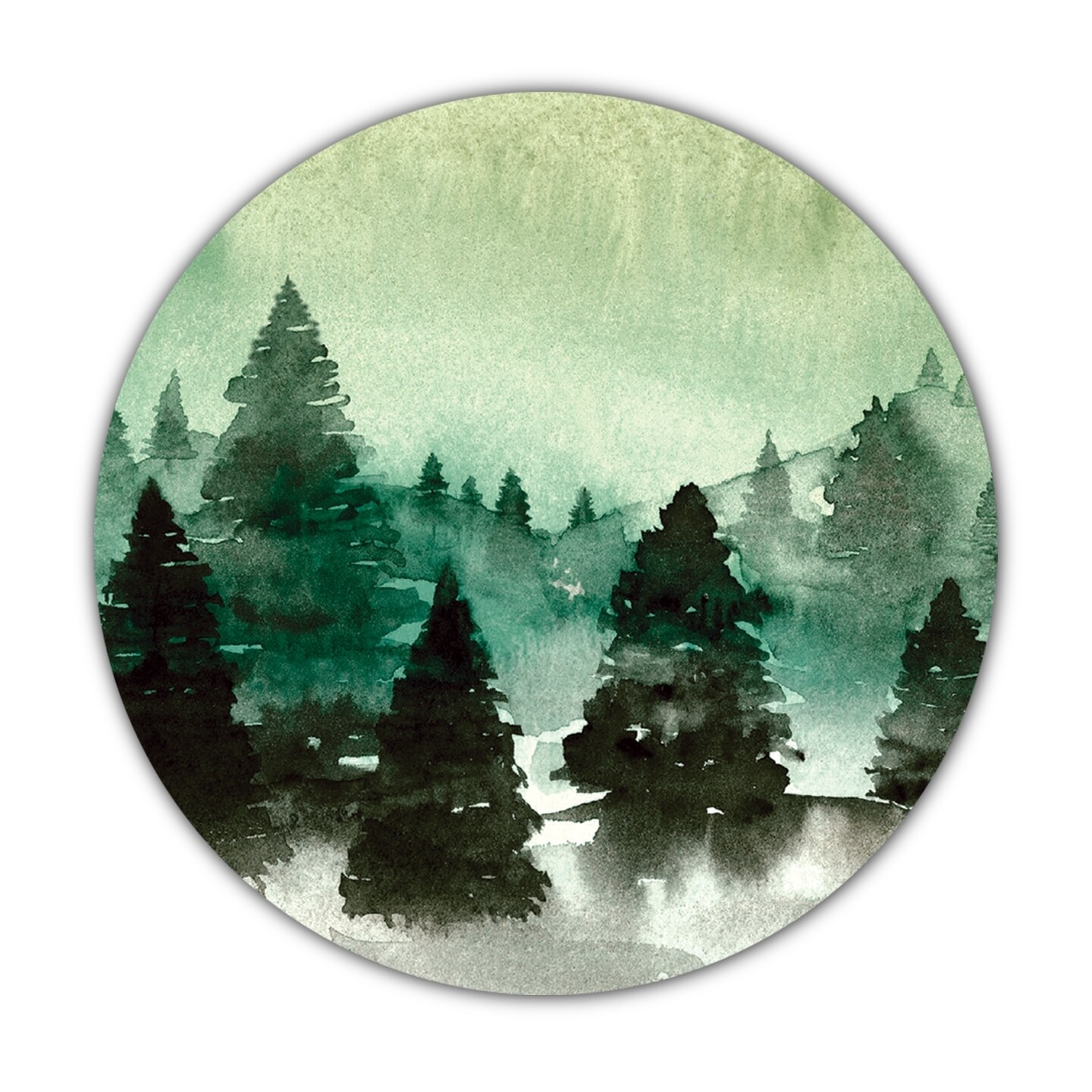 AJ Pine Forest Sticker
