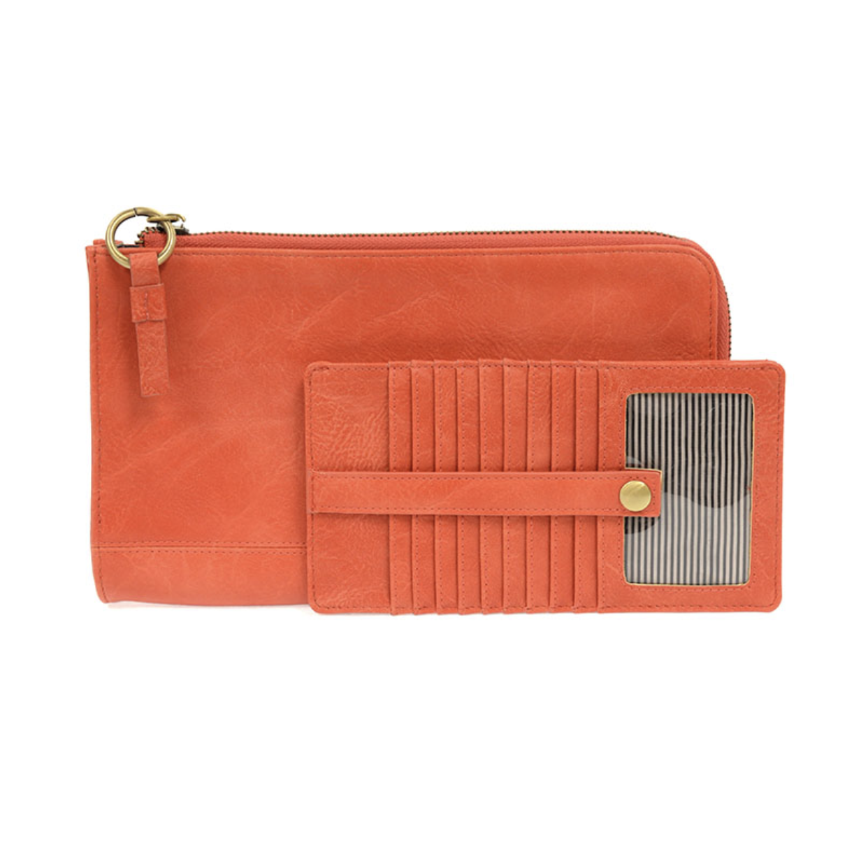 Joy Karina Crossbody Wallet Coral