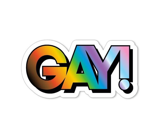 GAY! Sticker
