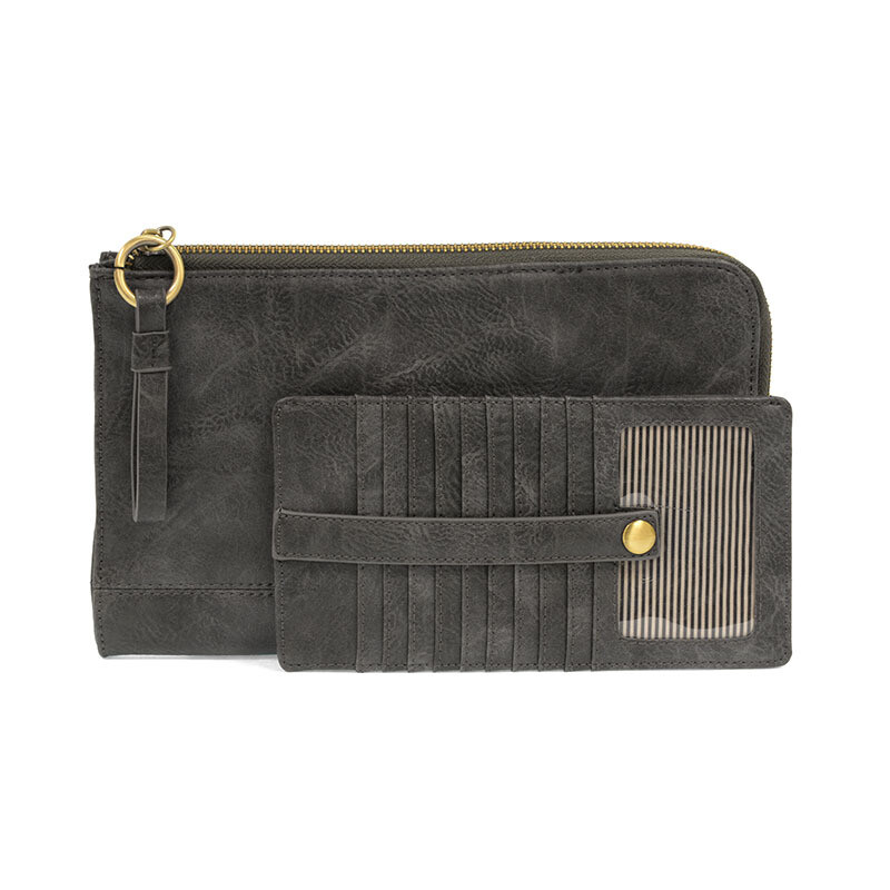 Joy Karina Crossbody Wallet Storm Grey
