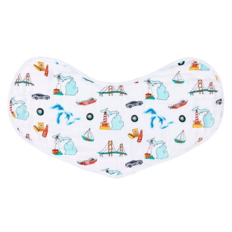 Little Hometown Unisex Burp Cloth/Bib