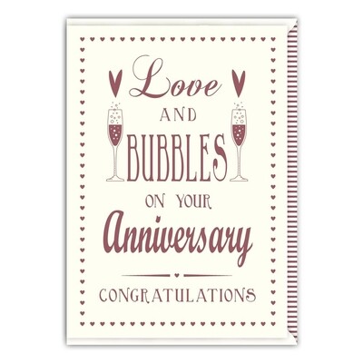 Love and Bubbles Card