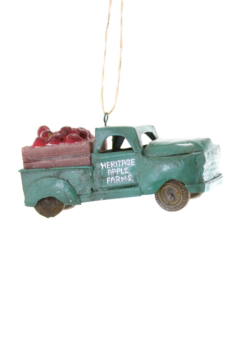 Apple Orchard Truck Ornament