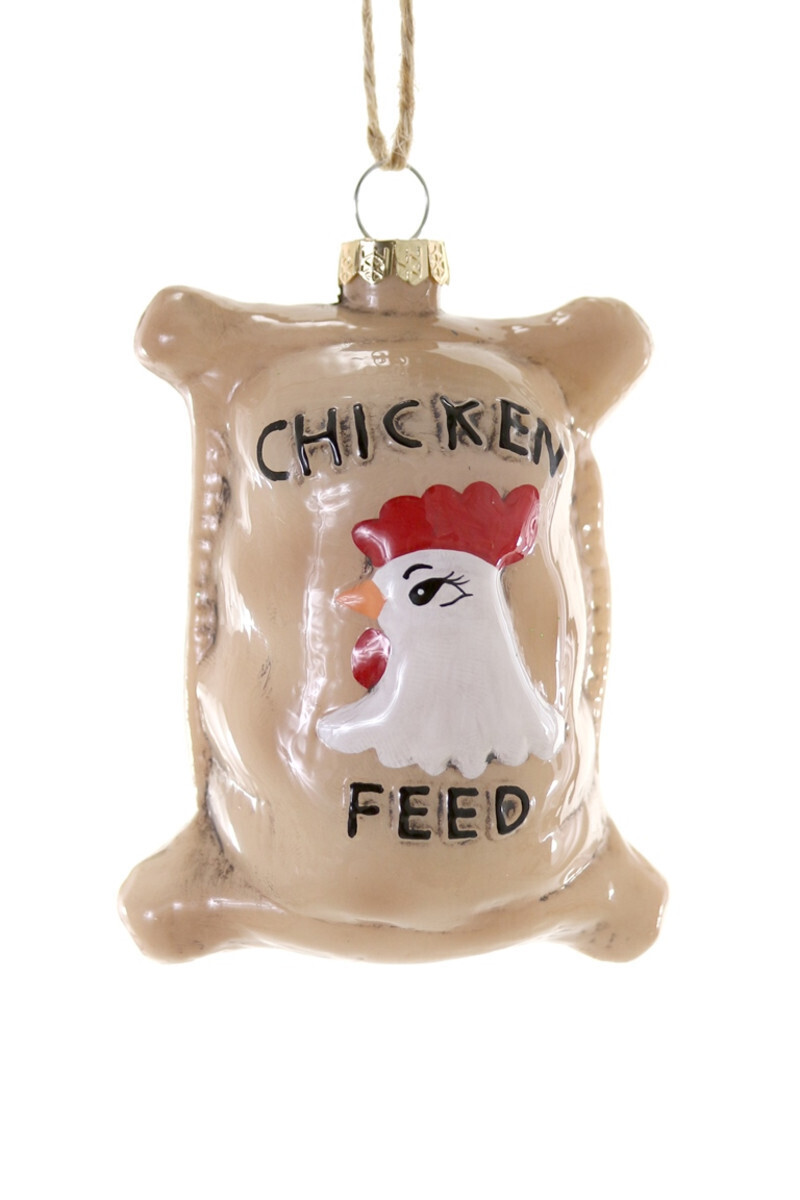 Chicken Feed Ornament  
