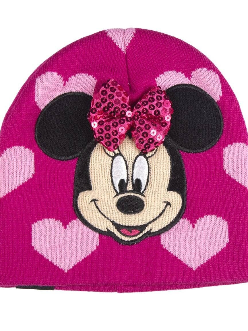 Pink Minnie Mouse Beanie
