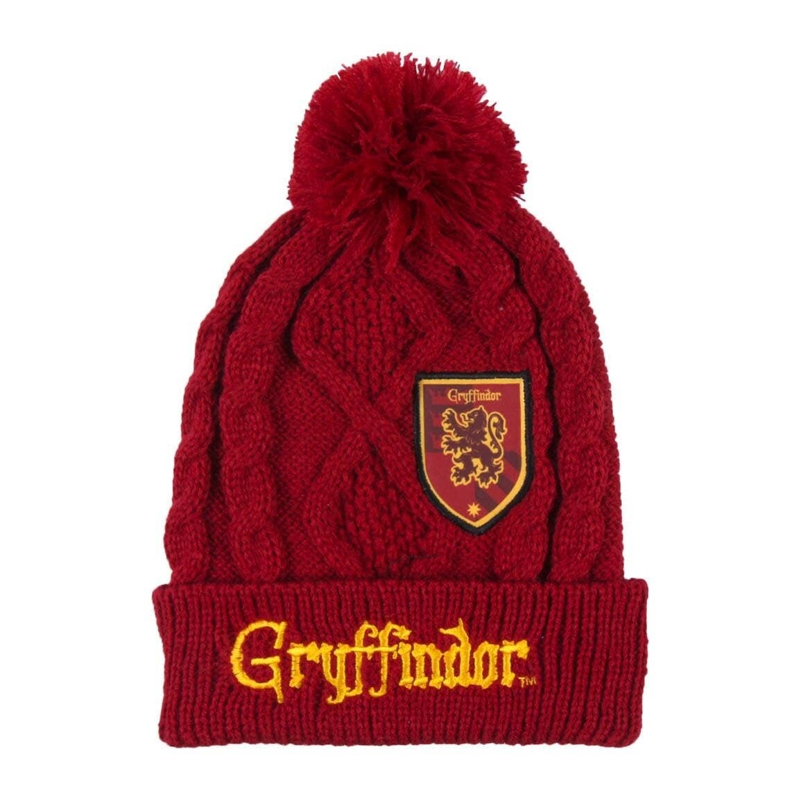 Gryffindor Cable Knit Hat