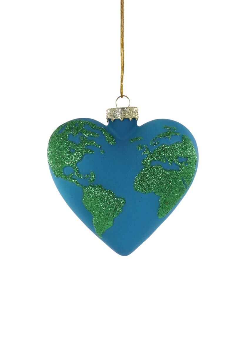 Earth Heart Ornament