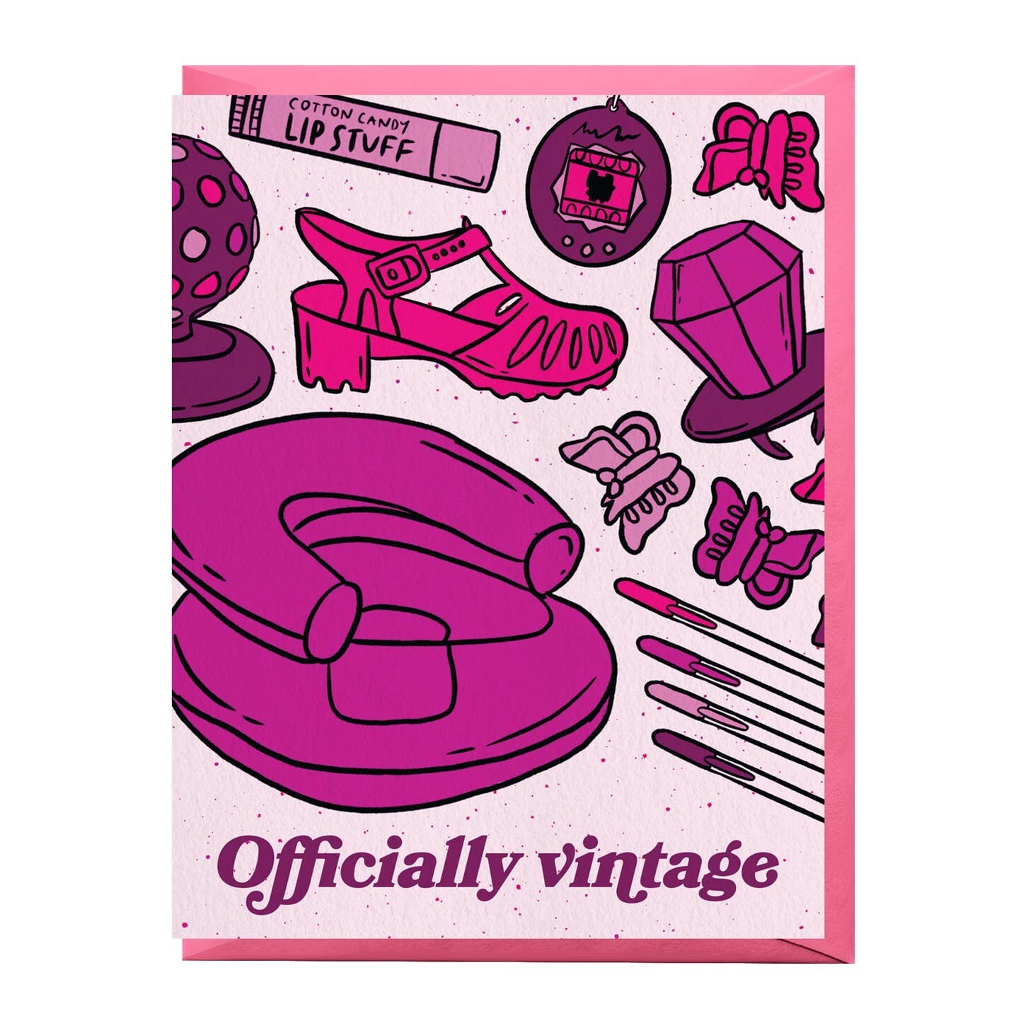 Officially Vintage Birthday Card