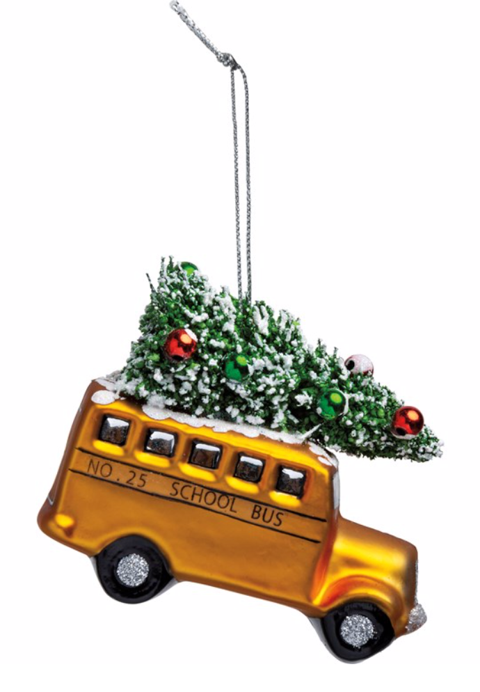 School Bus Ornament