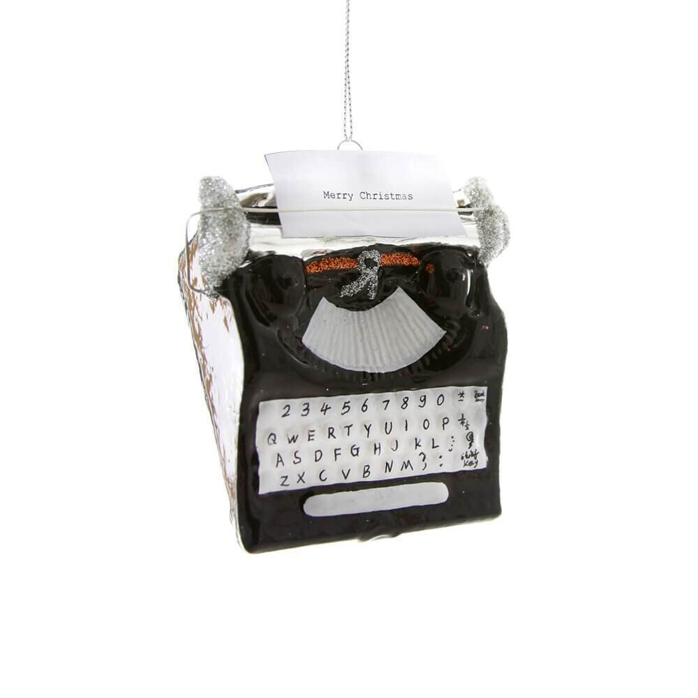 Typewriter Ornament