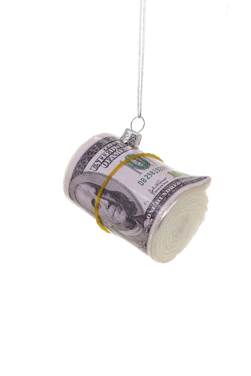 Roll of Cash Ornament 