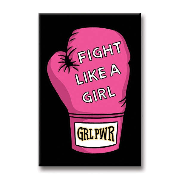 Fight Like a Girl Magnet