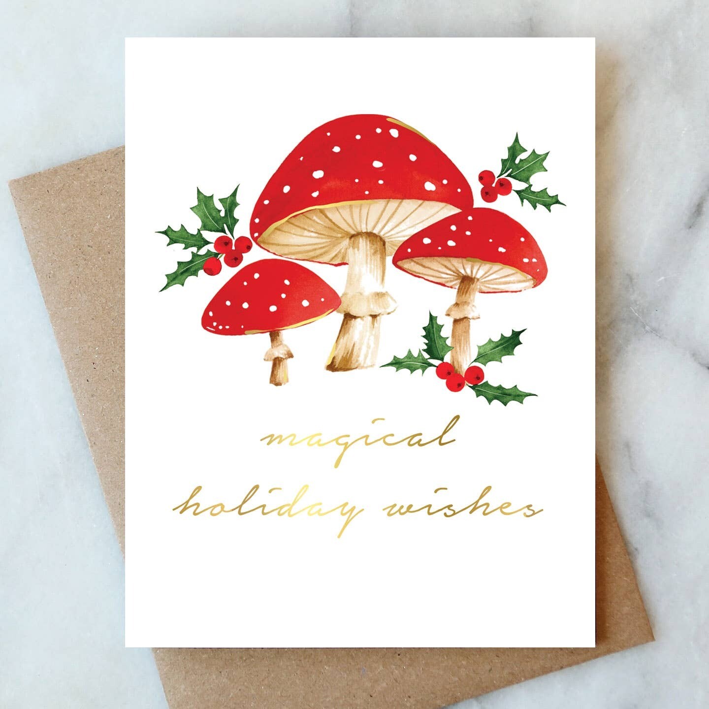 AJ Magical Mushrooms Card