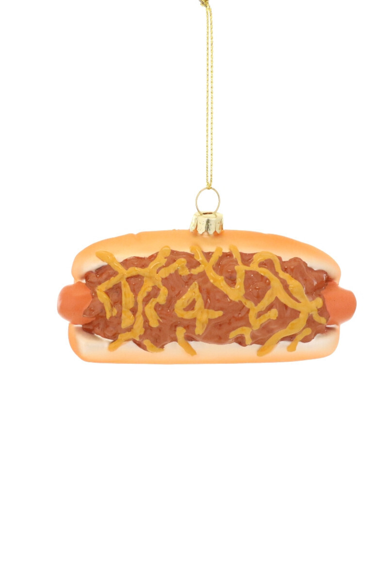Chili Dog Ornament