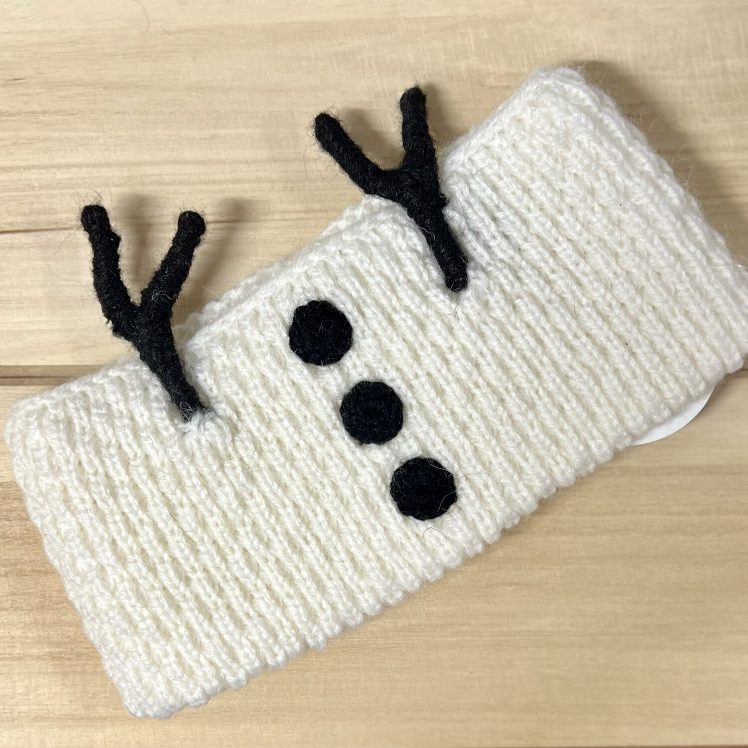 Crochet Headband - Snowman