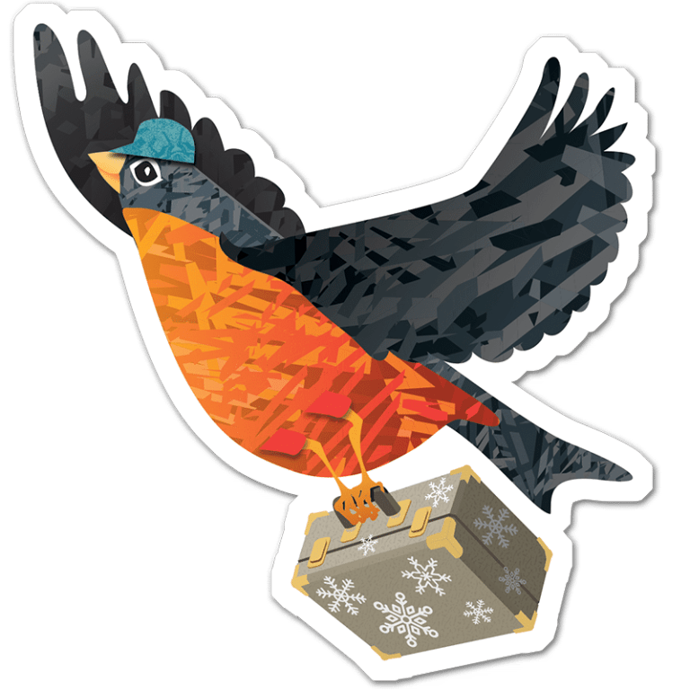 Snowbird Sticker