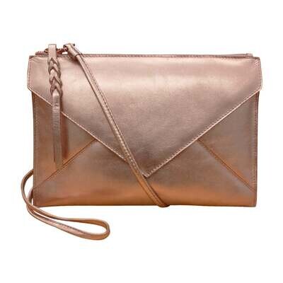 Rose Envelope Clutch Crossbody