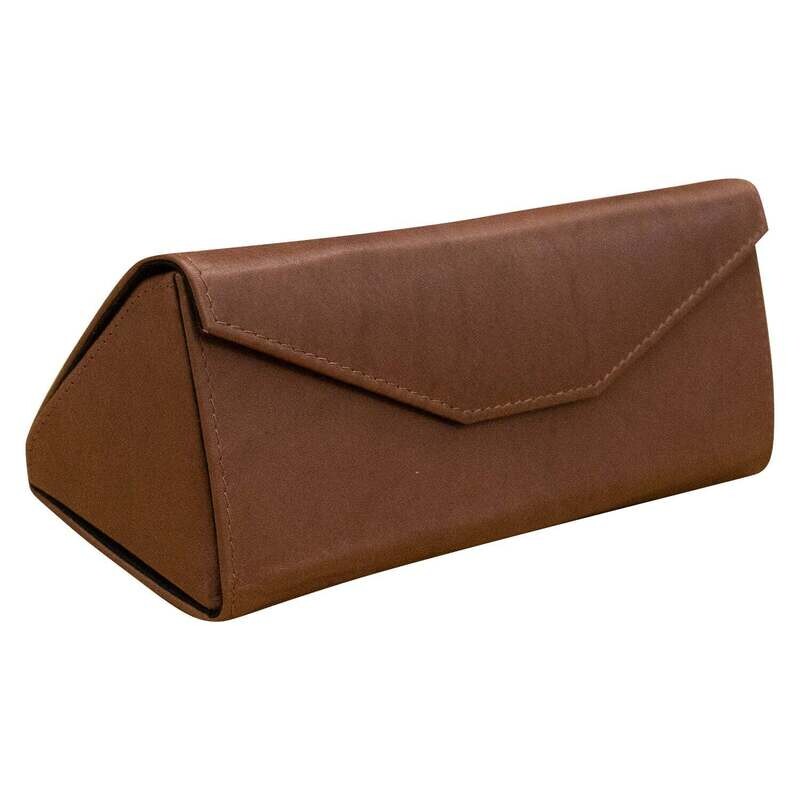 Toffee Triangle Foldable Eyeglass Case Toffee Triangle Foldable Eyeglass Case